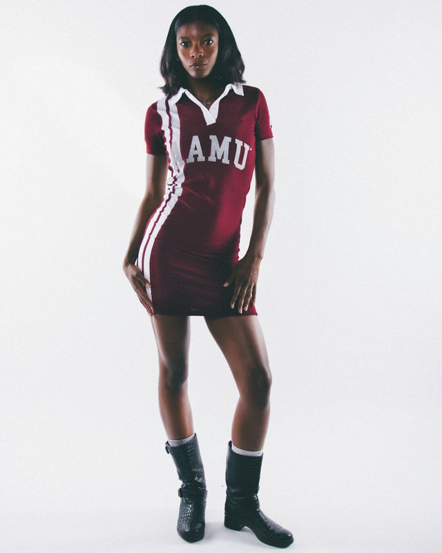 ALABAMA A&M - STRIPT x Legacy History Pride Rugby Dress