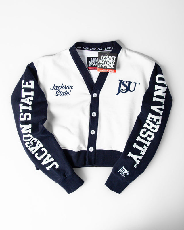 JACKSON STATE Crop Cardigan