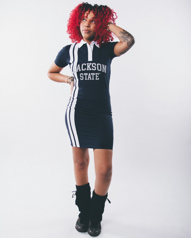 JACKSON STATE - STRIPT x Legacy History Pride Rugby Dress