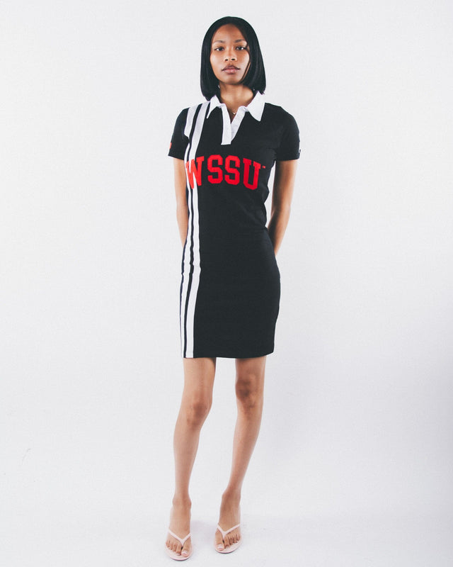 WINSTON-SALEM STATE - STRIPT x Legacy History Pride Rugby Dress