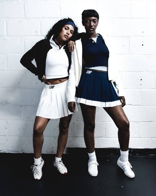 The LHP "COCO" Tennis Skirt NAVY