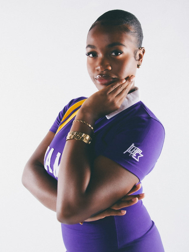 PRAIRIE VIEW A&M - STRIPT x Legacy History Pride Rugby Dress