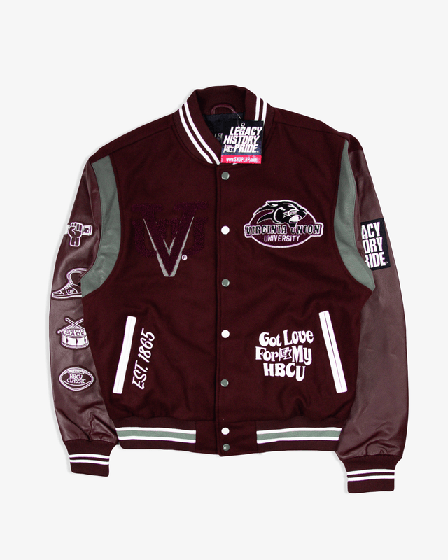 Virginia Union Motto 3.0 Varsity Jacket