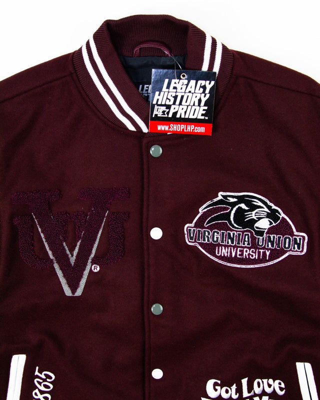 Virginia Union Motto 3.0 Varsity Jacket