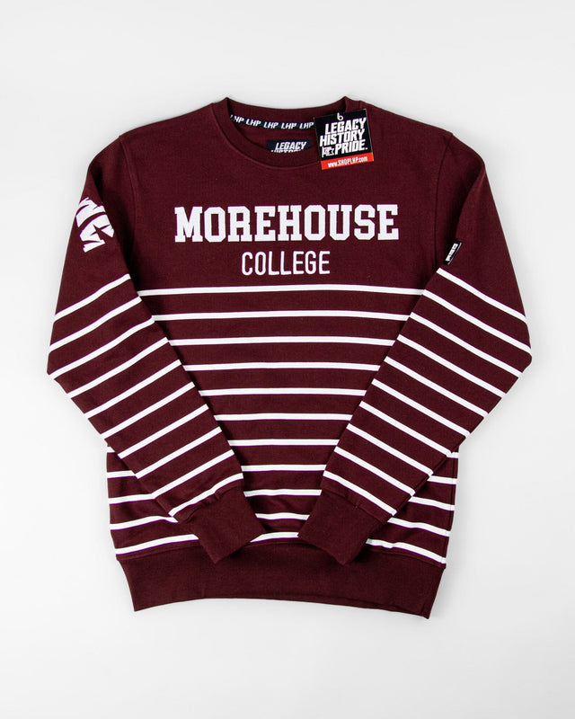 MOREHOUSE STRIPED CREW