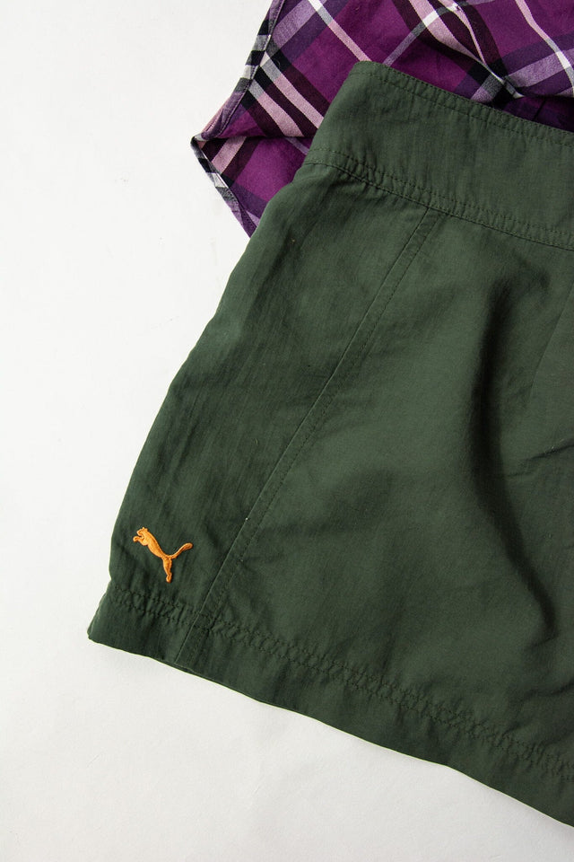 {Used} Vintage Women's Nylon Puma Shorts