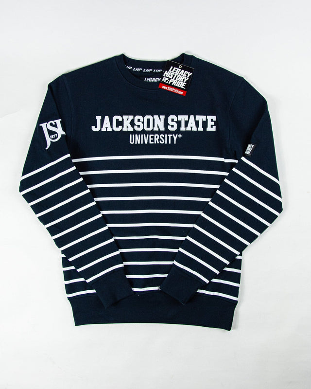 JACKSON STATE STRIPED CREW