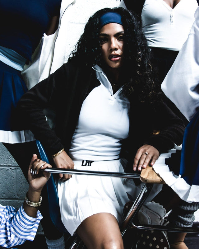 The LHP "COCO" Tennis Skirt WHITE