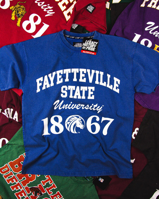 FAYETTEVILLE STATE Oversized-BOXY TEE