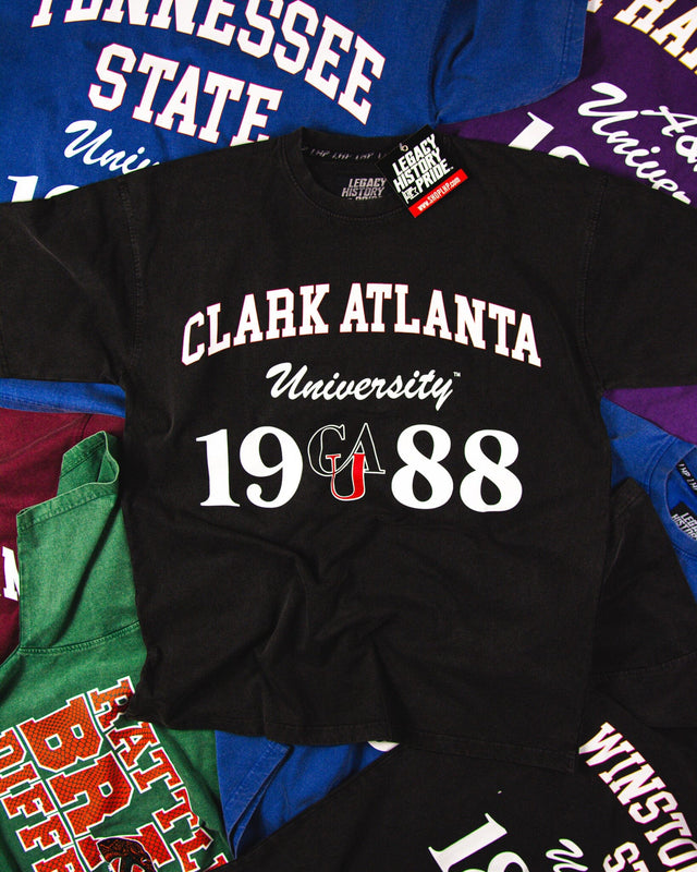 CLARK ATLANTA Oversized-BOXY TEE