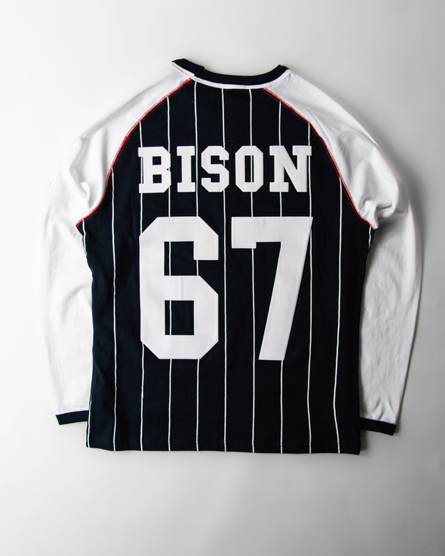 Howard University Raglan Pinstripe Tee