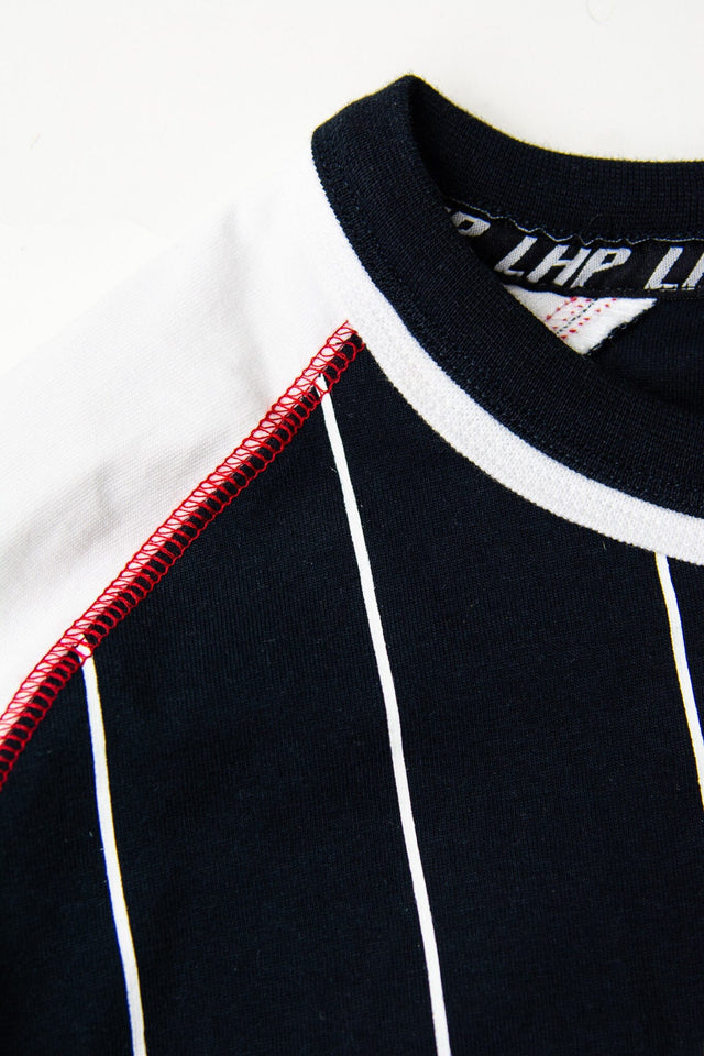 Howard University Raglan Pinstripe Tee