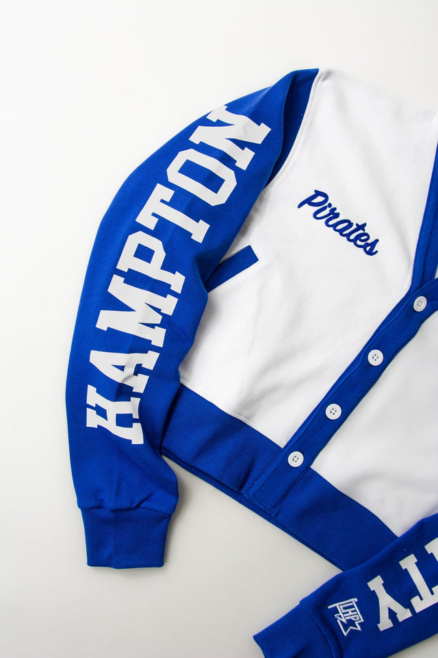 HAMPTON UNIVERSITY Crop Cardigan