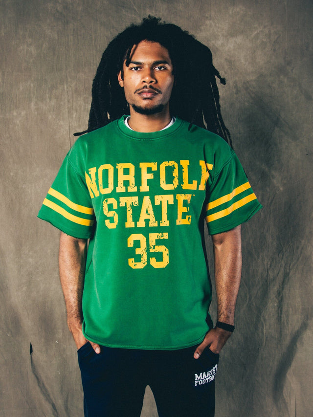 NORFOLK Football Short-Sleeve Sweatshirt