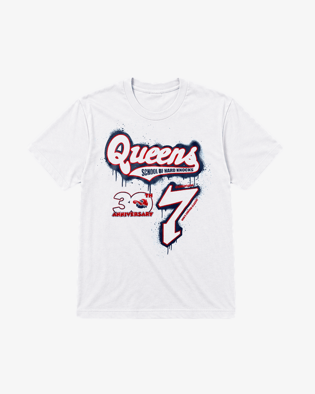 School of Hard Knocks 30th Anniversary Queens Tee