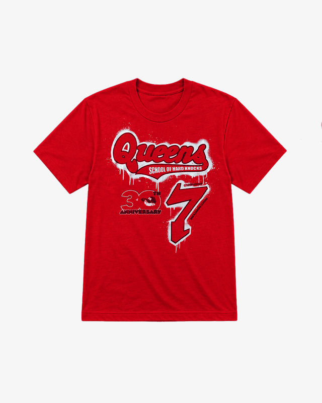 School of Hard Knocks 30th Anniversary Queens Tee