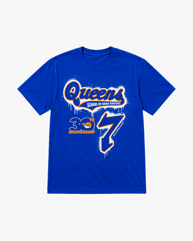 School of Hard Knocks 30th Anniversary Queens Tee