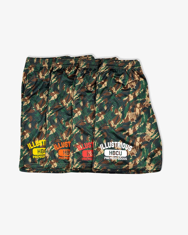 LHP Camo Mesh Shorts - Illustrious