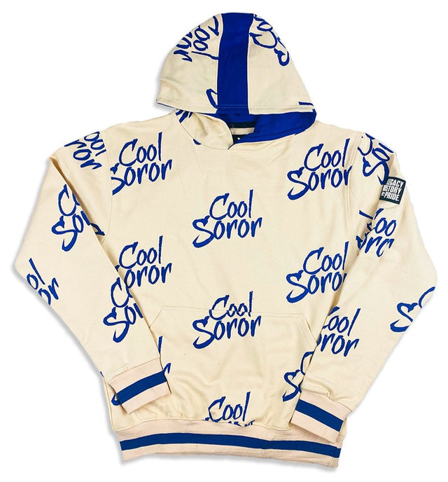 COOL SOROR Hoodie (Blue) by Rashan Ali