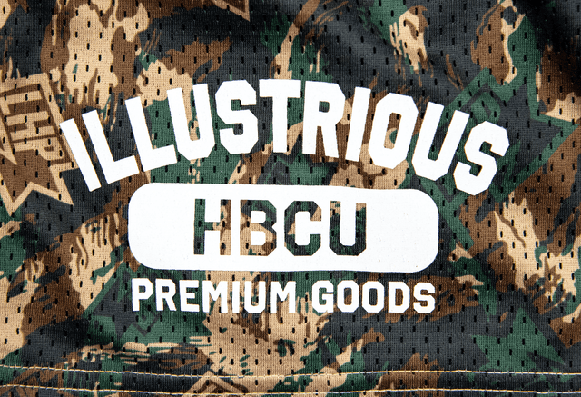 LHP Camo Mesh Shorts - Illustrious