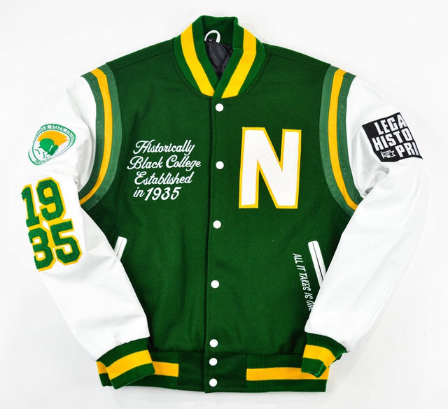 Norfolk State University Motto 2.0 Varsity Jacket