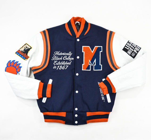 Morgan State University Motto 2.0 Varsity Jacket