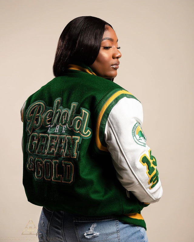 Norfolk State University Motto 2.0 Varsity Jacket