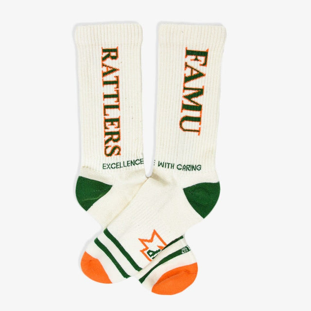 FAMU Legacy Cream Socks