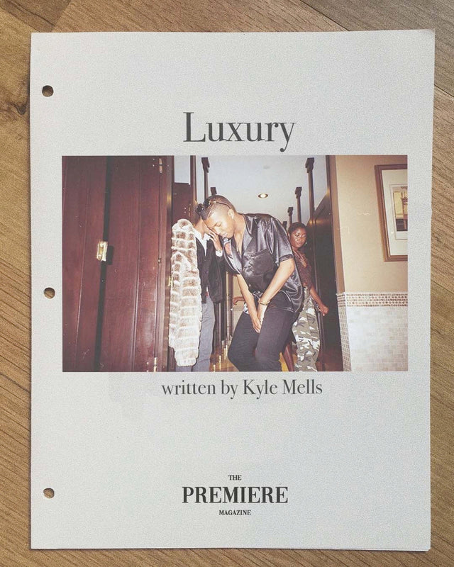 Luxury... Black Luxury: A Message from Editor in Chief of Premiere Magazine, Kyle Mells