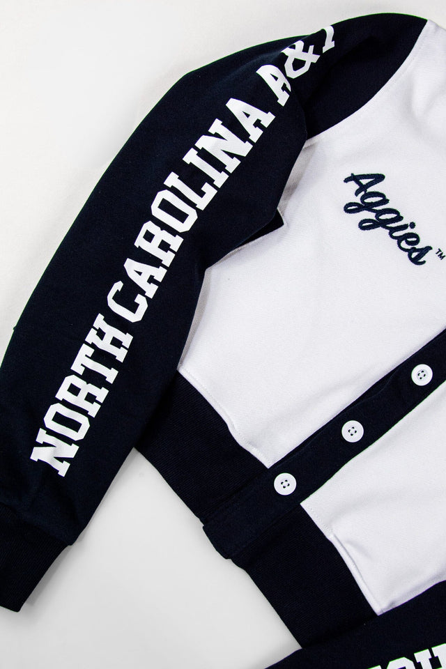 NC A&T Crop Cardigan