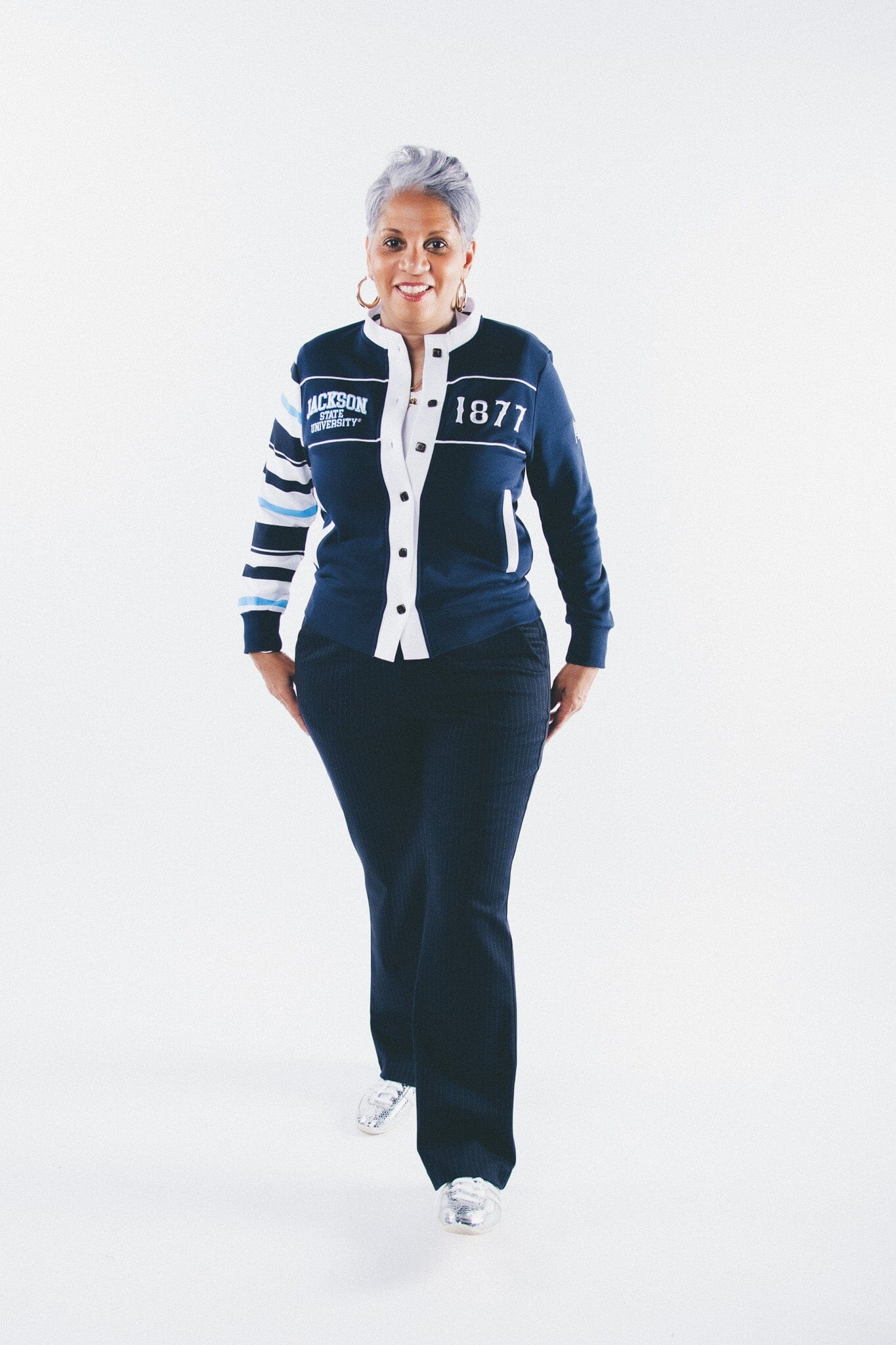 Jackson State University Fleece Cardigan – Legacy History Pride