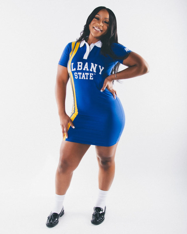 ALBANY STATE - STRIPT x Legacy History Pride Rugby Dress
