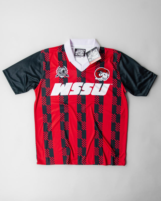 Universidad CLARK ATLANTA. Camiseta de fútbol "REDENCIÓN"
