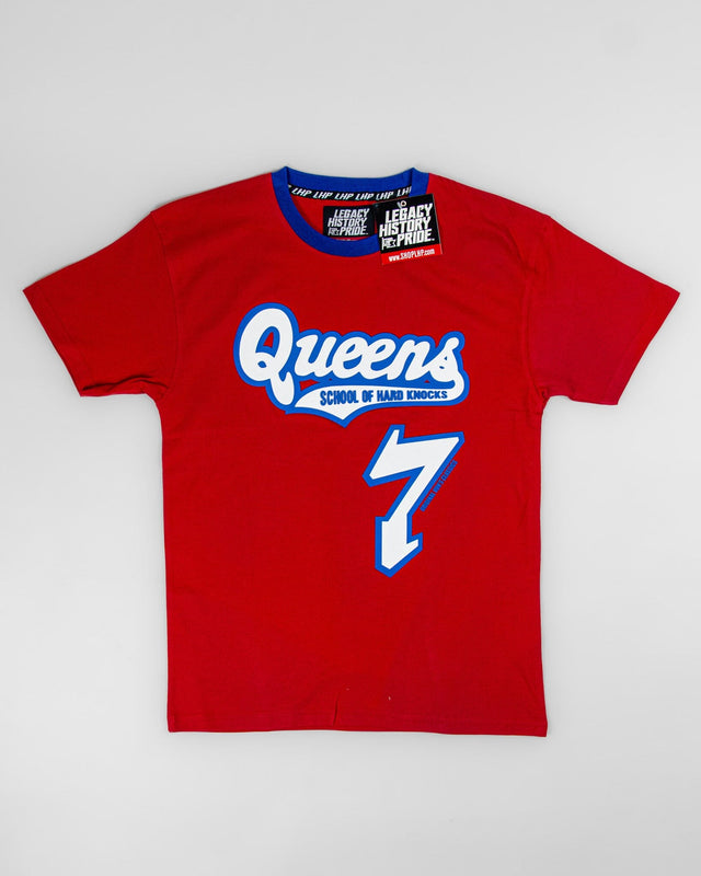 Queens 7  - SCHOOL OF HARD KNOCKS Tee