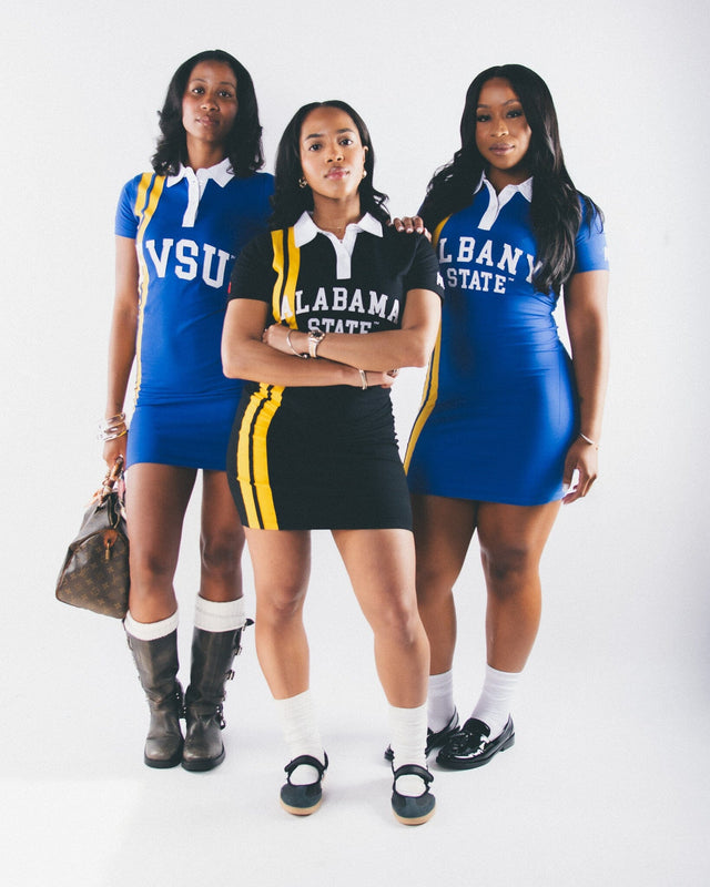 ALBANY STATE - STRIPT x Legacy History Pride Rugby Dress