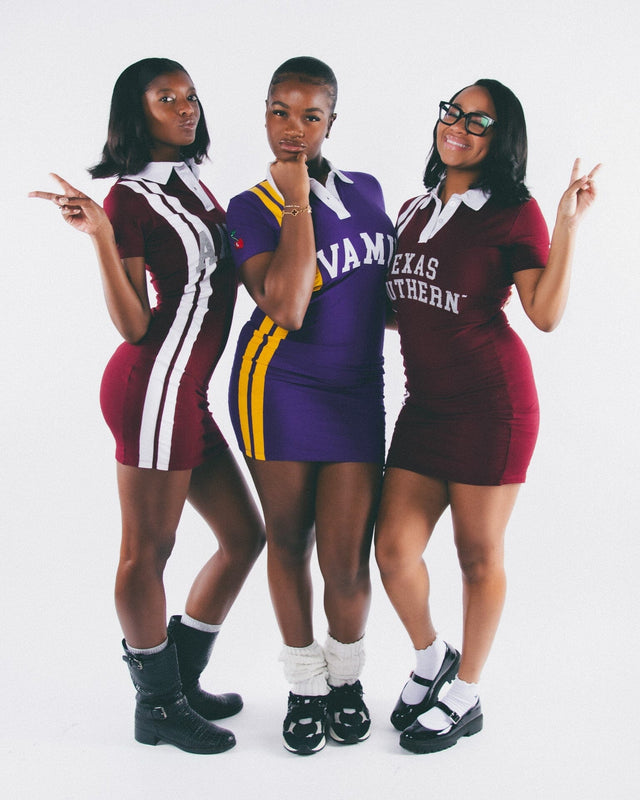 PRAIRIE VIEW A&M - STRIPT x Legacy History Pride Rugby Dress