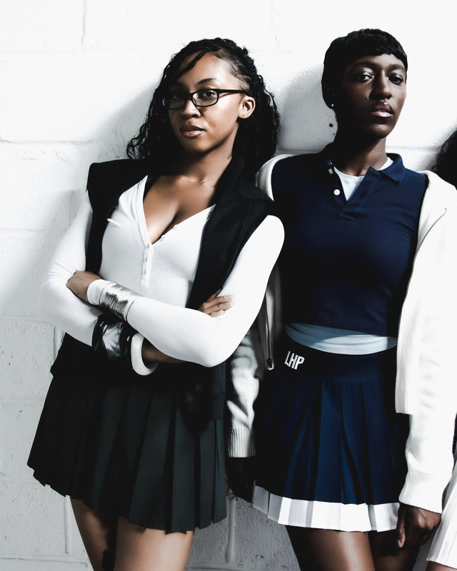 The LHP "COCO" Tennis Skirt BLACK