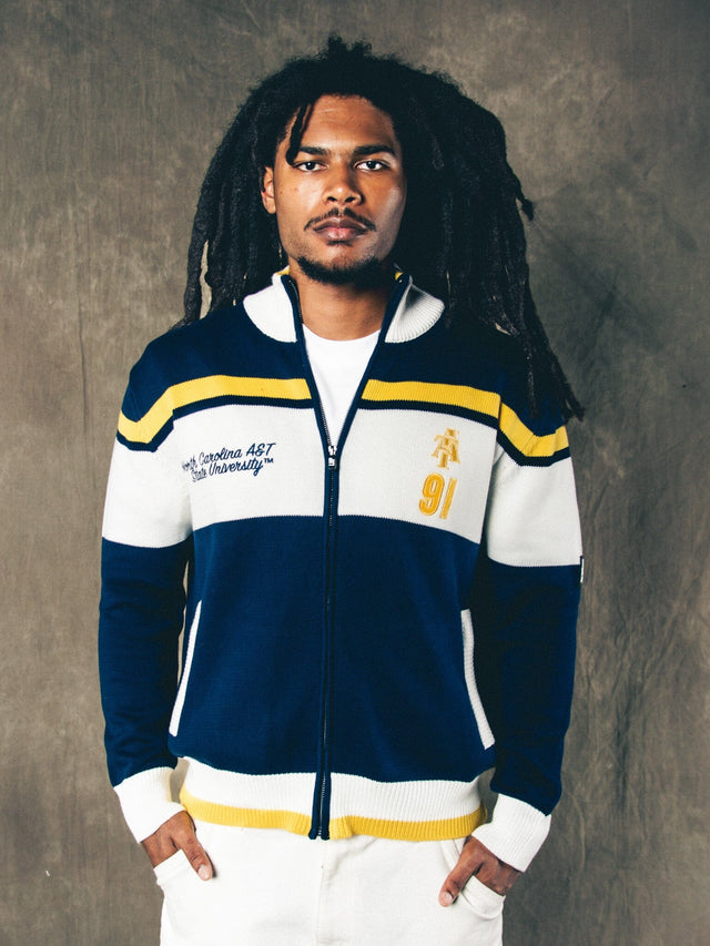 NC A&T "Buddy Love" ZIP SWEATER