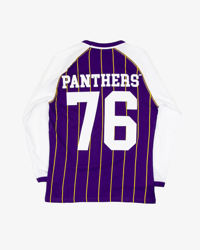 PRAIRIE VIEW A&M Raglan Pinstripe Tee