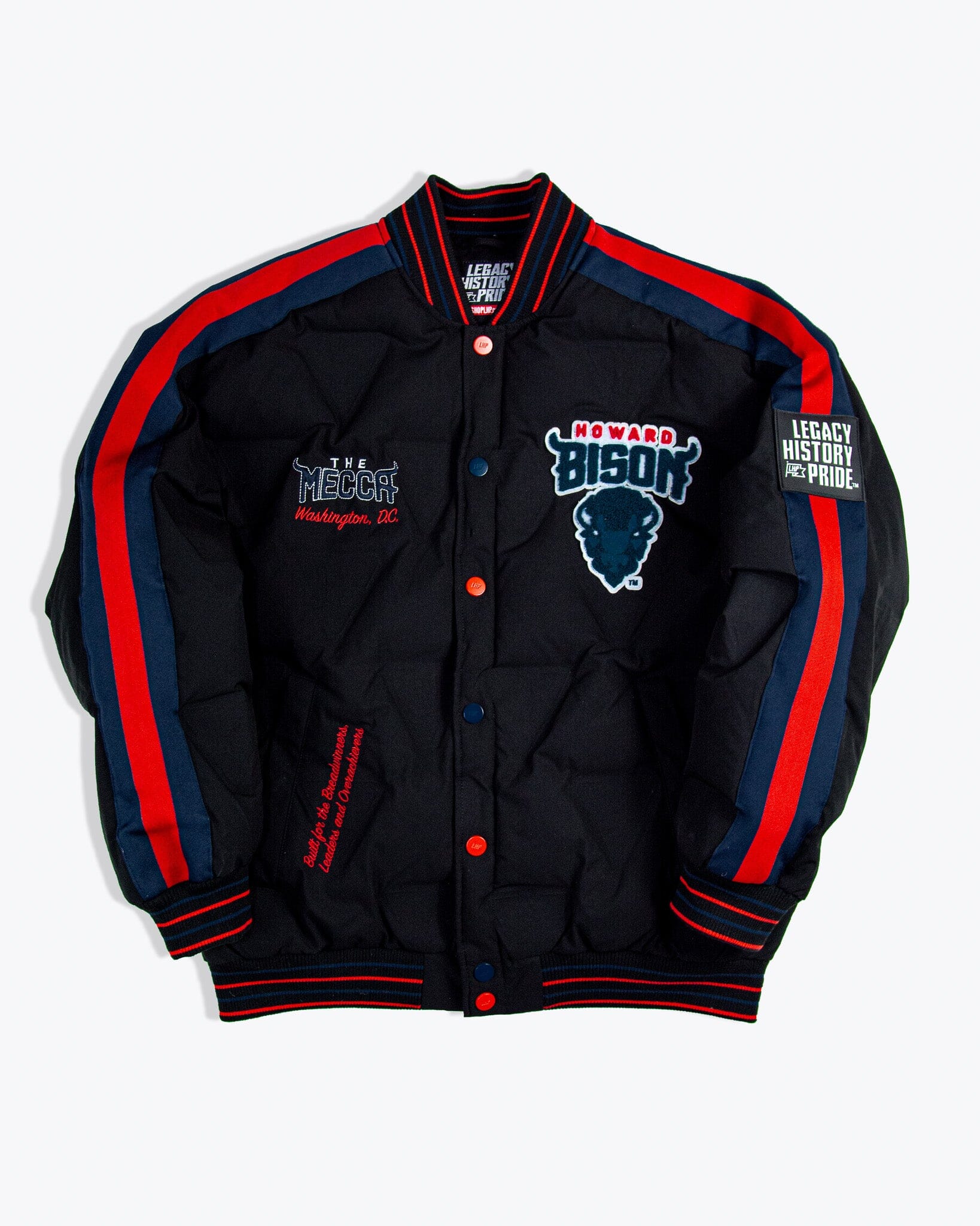 HOWARD University Undisputed LHP Jacket – Legacy History Pride