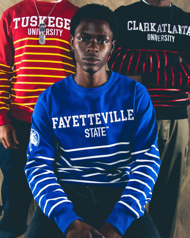 FAYETTEVILLE STATE  STRIPED CREW