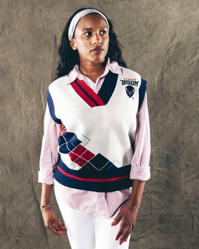 Howard University "PAM" Sweater Vest