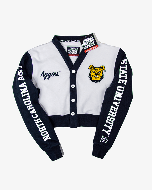 NC A&T Crop Cardigan