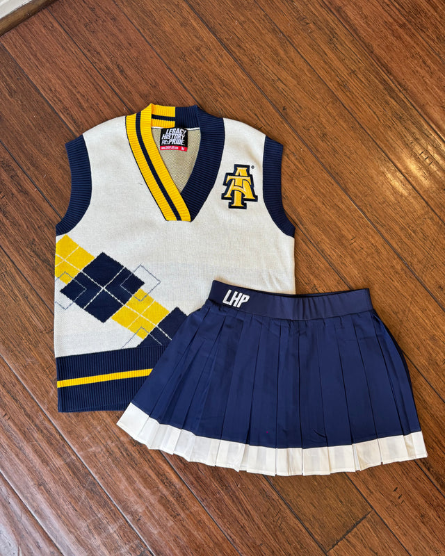 NC A&T  "PAM" Sweater Vest