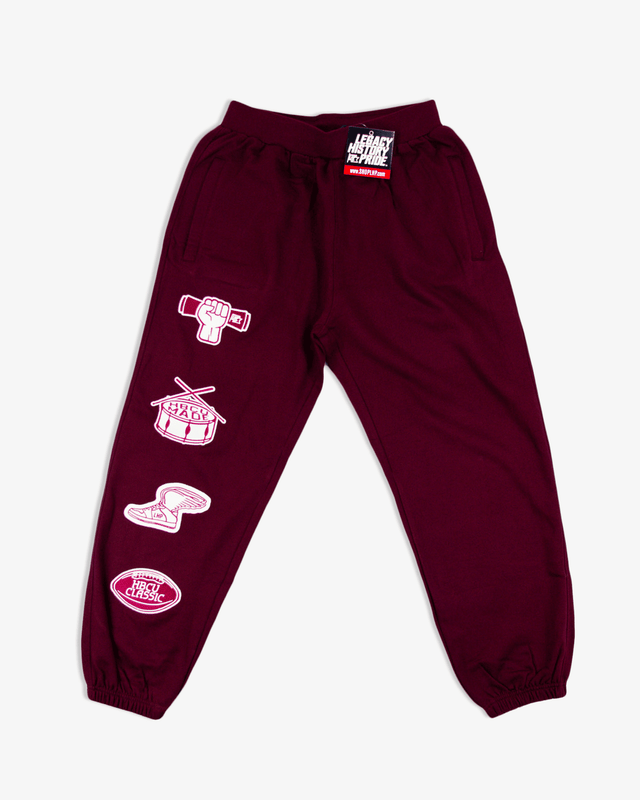 HBCU ELEMENTS Pants Maroon
