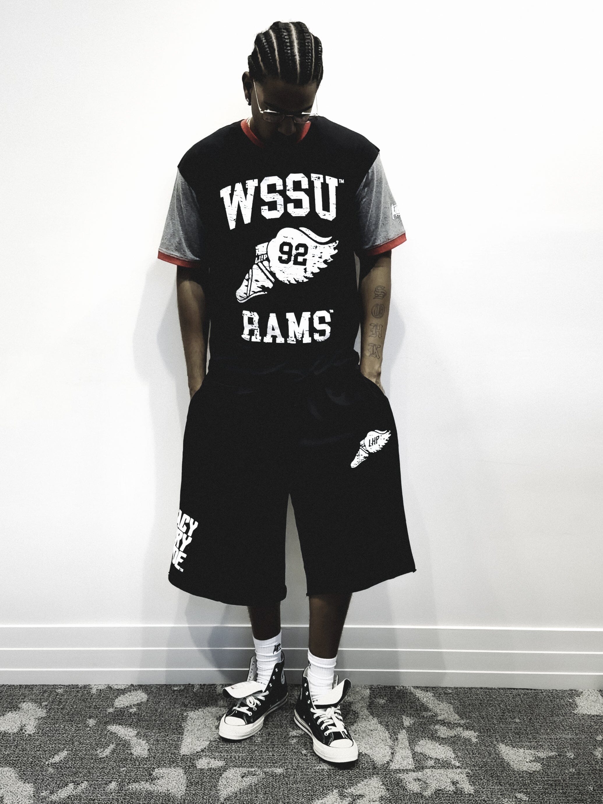 Winston-Salem Wings ColorBlock Tee – Legacy History Pride