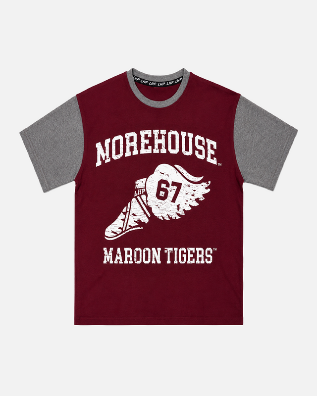 Morehouse  Wings ColorBlock Tee