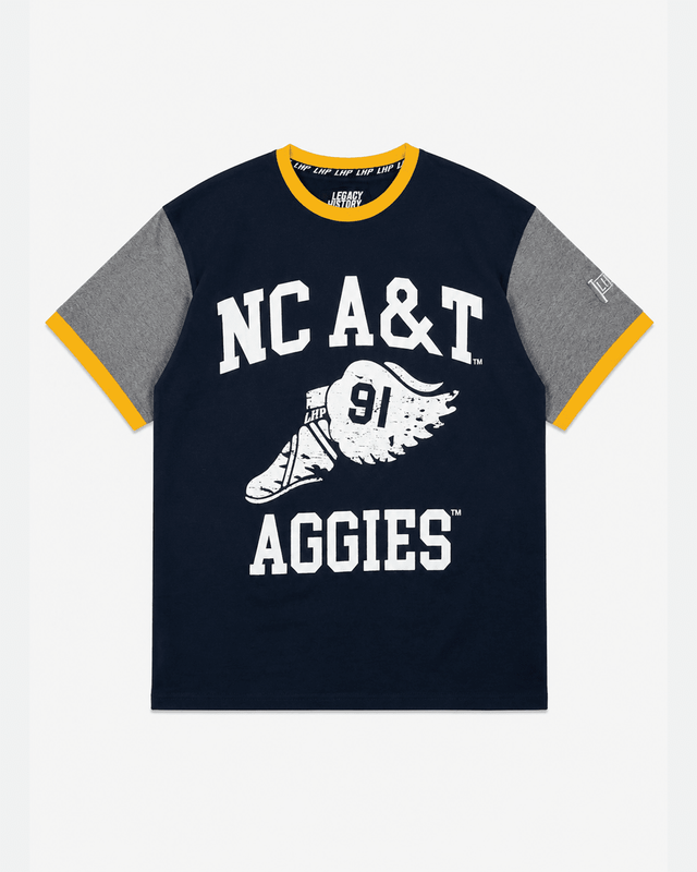 NC A& T Wings ColorBlock Tee