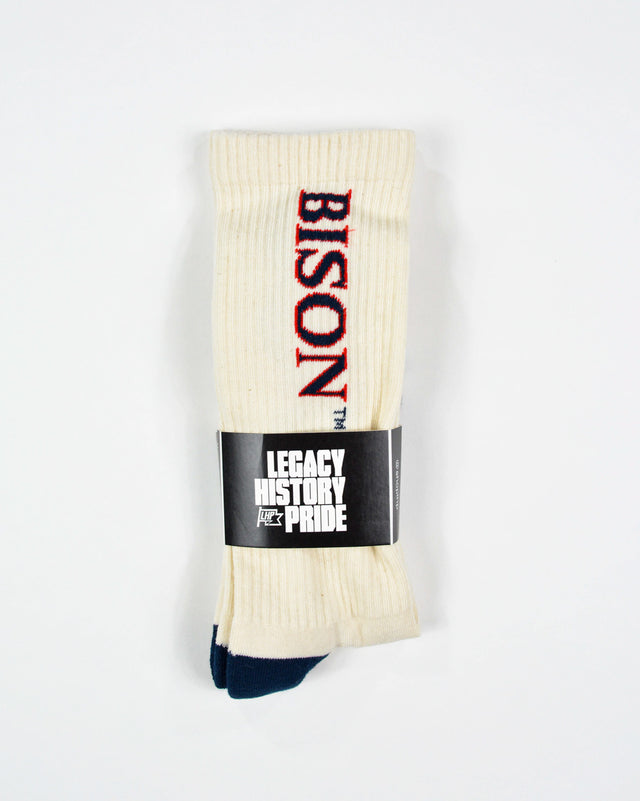 Howard Bison Crew Socks - Crispy Cream