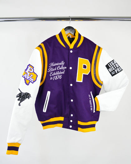 Prairie View A&M University Motto 3.0 Varsity Jacket – Legacy History Pride